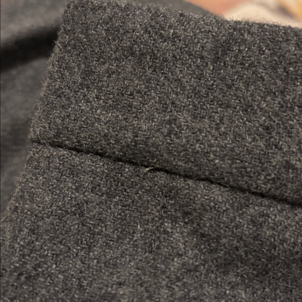 NWOT Madewell The Harlow Low-Slung Wool Wide-Leg Pant Mid Gray Melange Size 6 - Picture 13 of 13